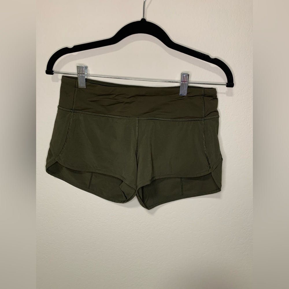 LULULEMON athletic shorts. Size 4.